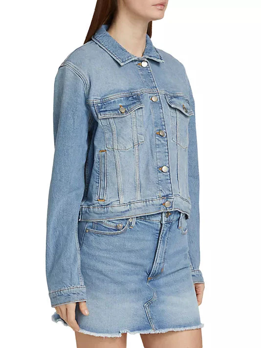 Good American Committed To Fit Jacket - Indigo - Image 4