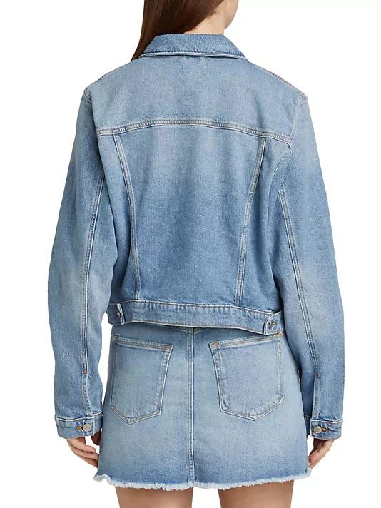 Good American Committed To Fit Jacket - Indigo - Image 5