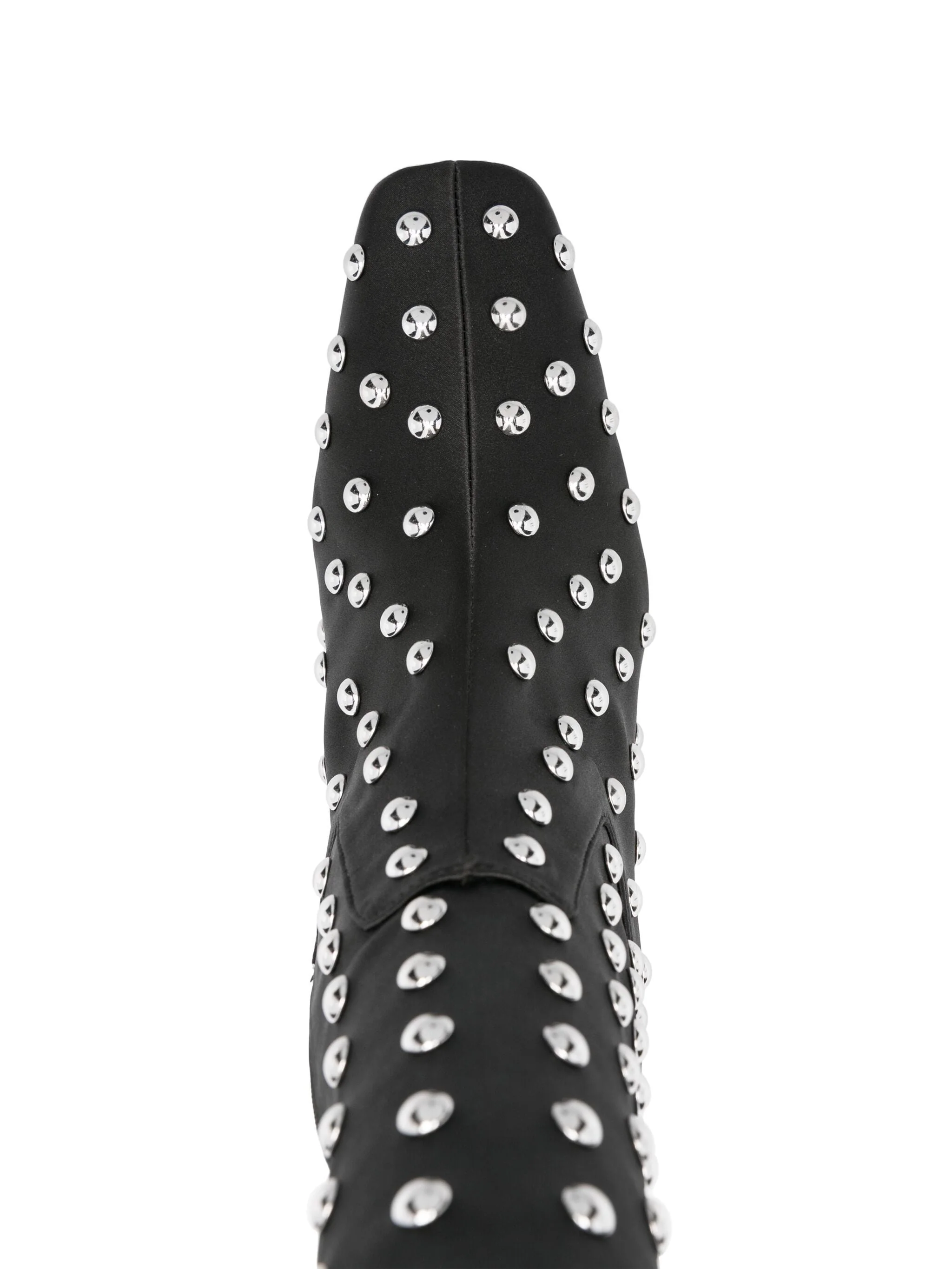 Coperni Studded Bridge Stretch Boots - Black/Silver - Image 2