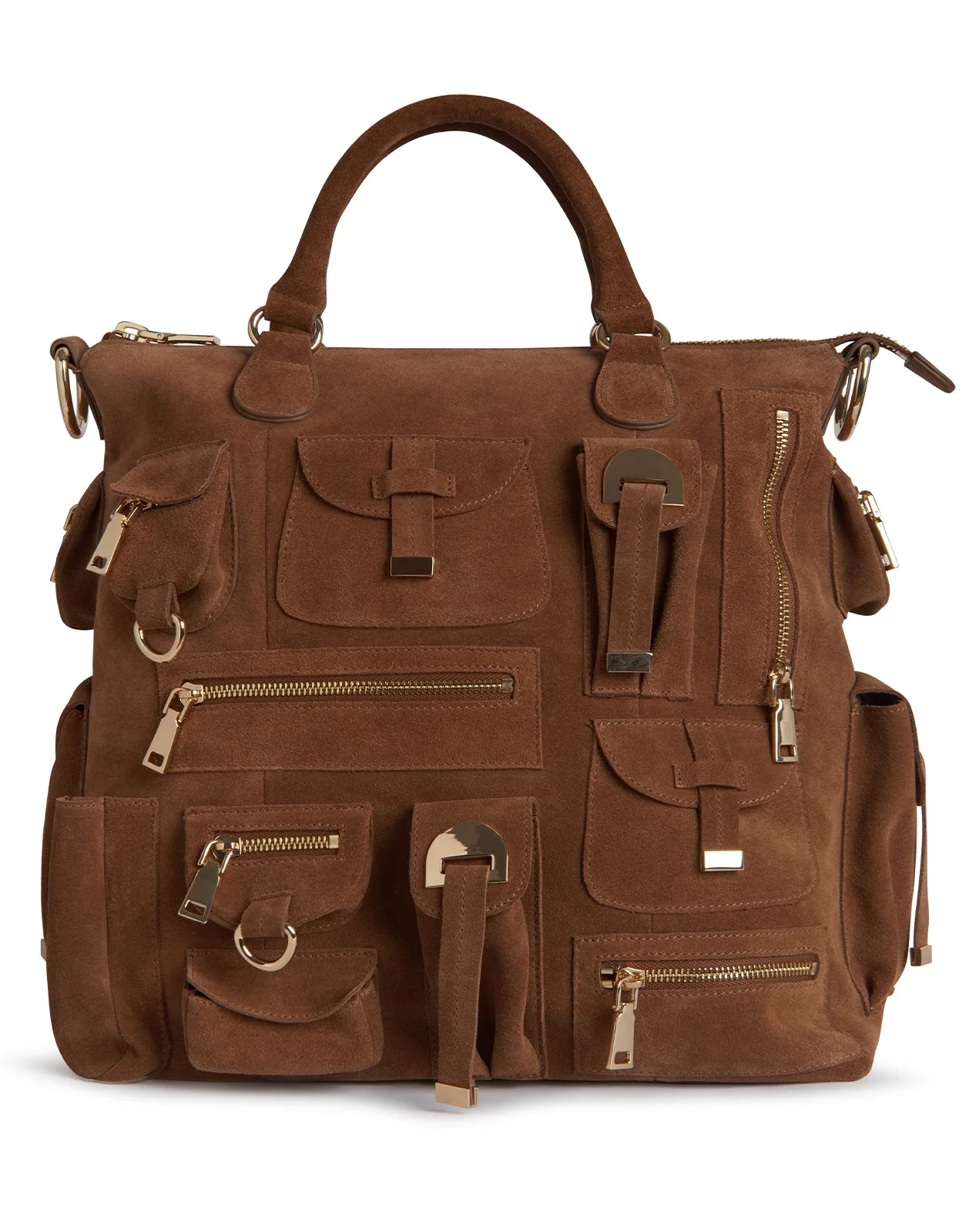 Cynthia Rowley Leather Cargo Pocket Bag - Image 6