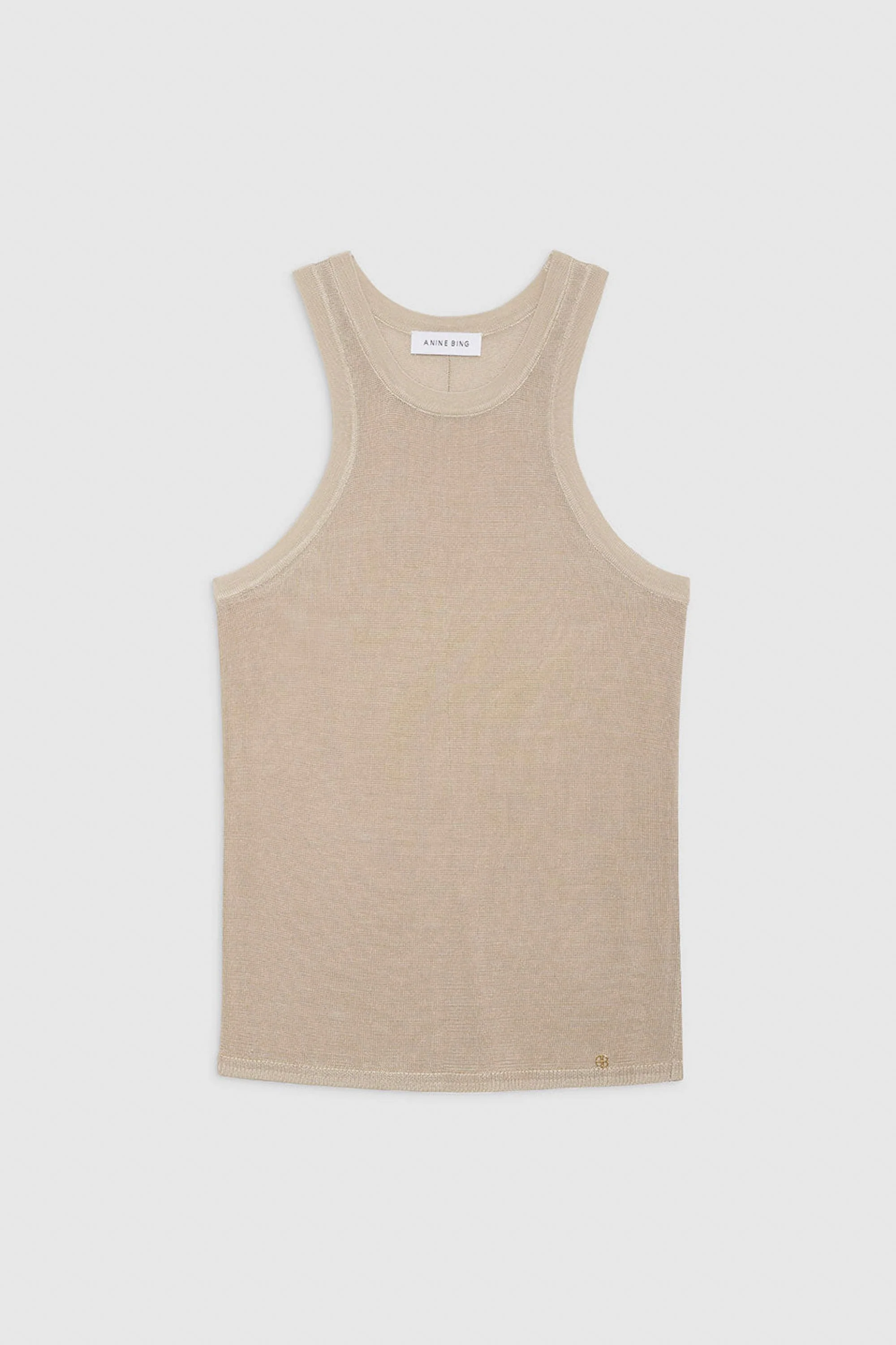 Anine Bing Noel Top - Champagne - Image 5