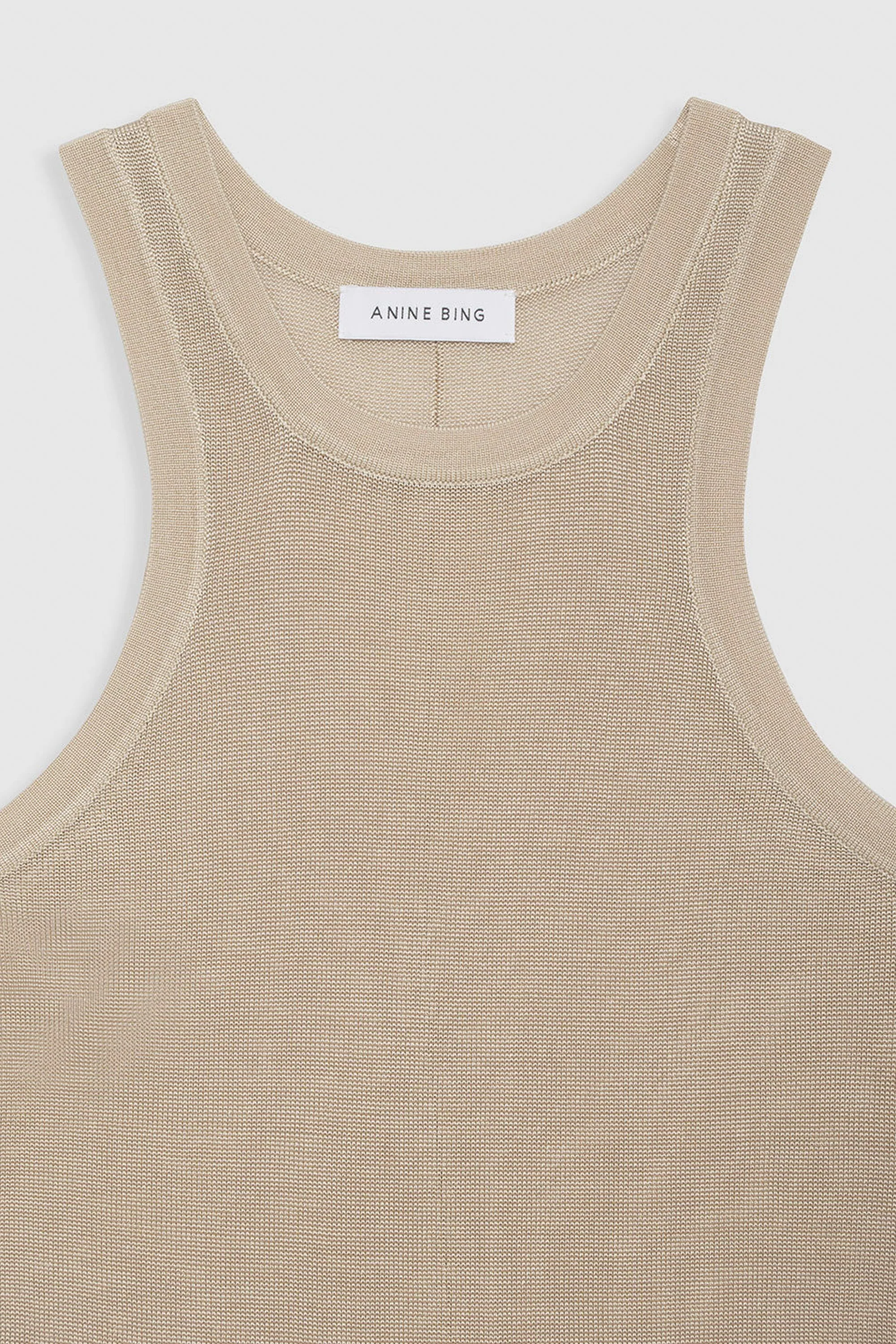 Anine Bing Noel Top - Champagne - Image 6