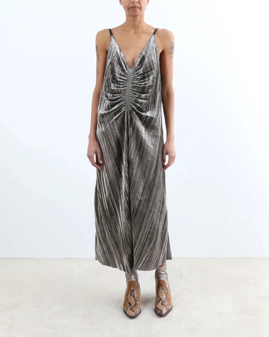 Rachel Comey Namur Dress - Gunmetal - Image 7