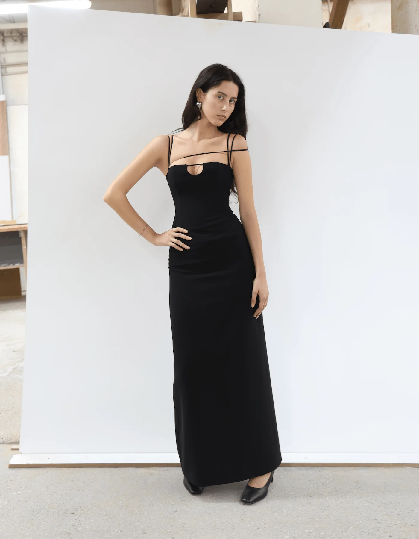 maet Statue Evening Dress - Black - Image 2