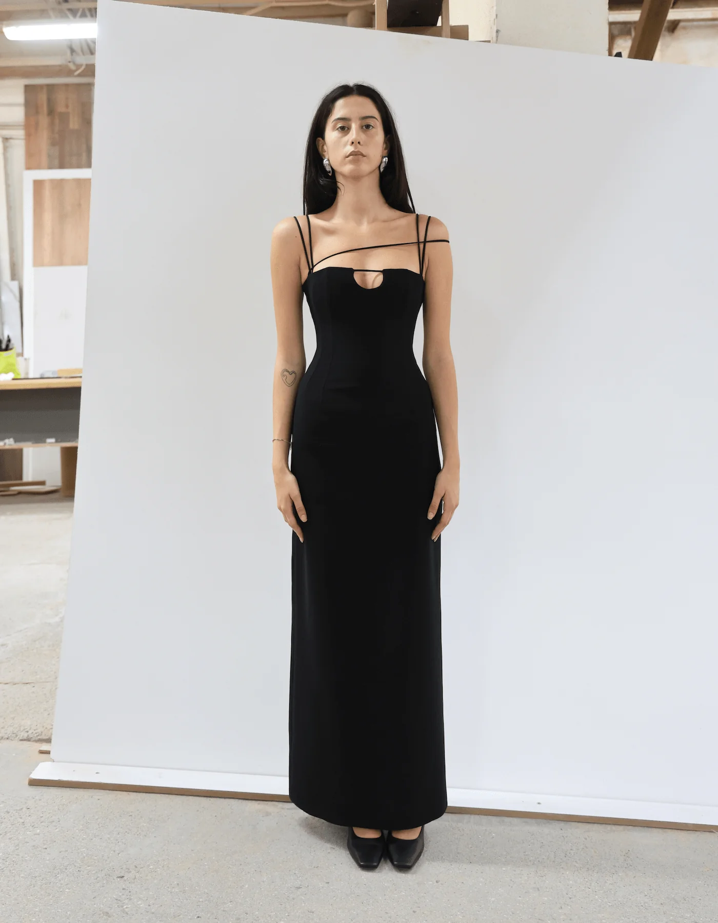 maet Statue Evening Dress - Black - Image 3