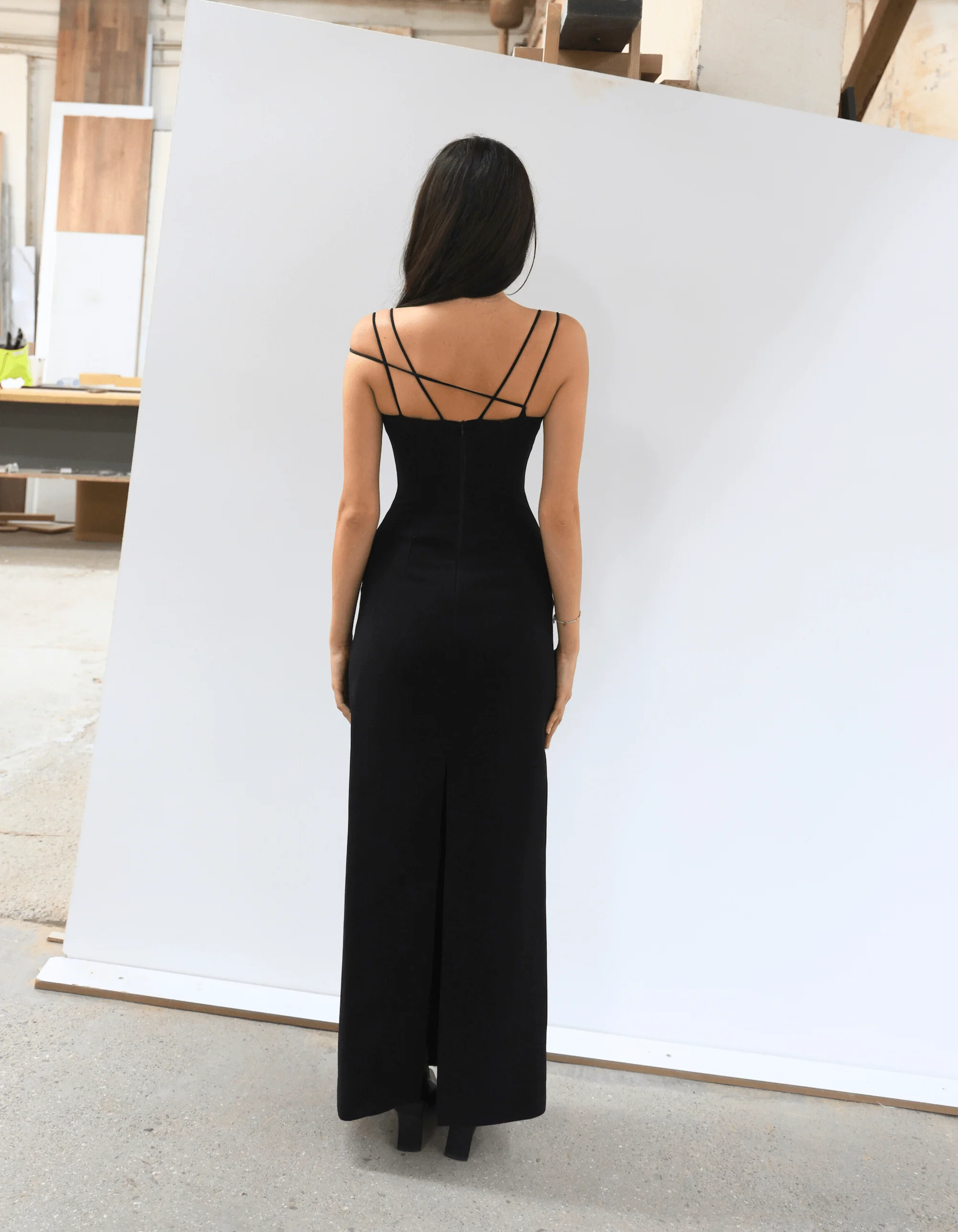 maet Statue Evening Dress - Black - Image 4