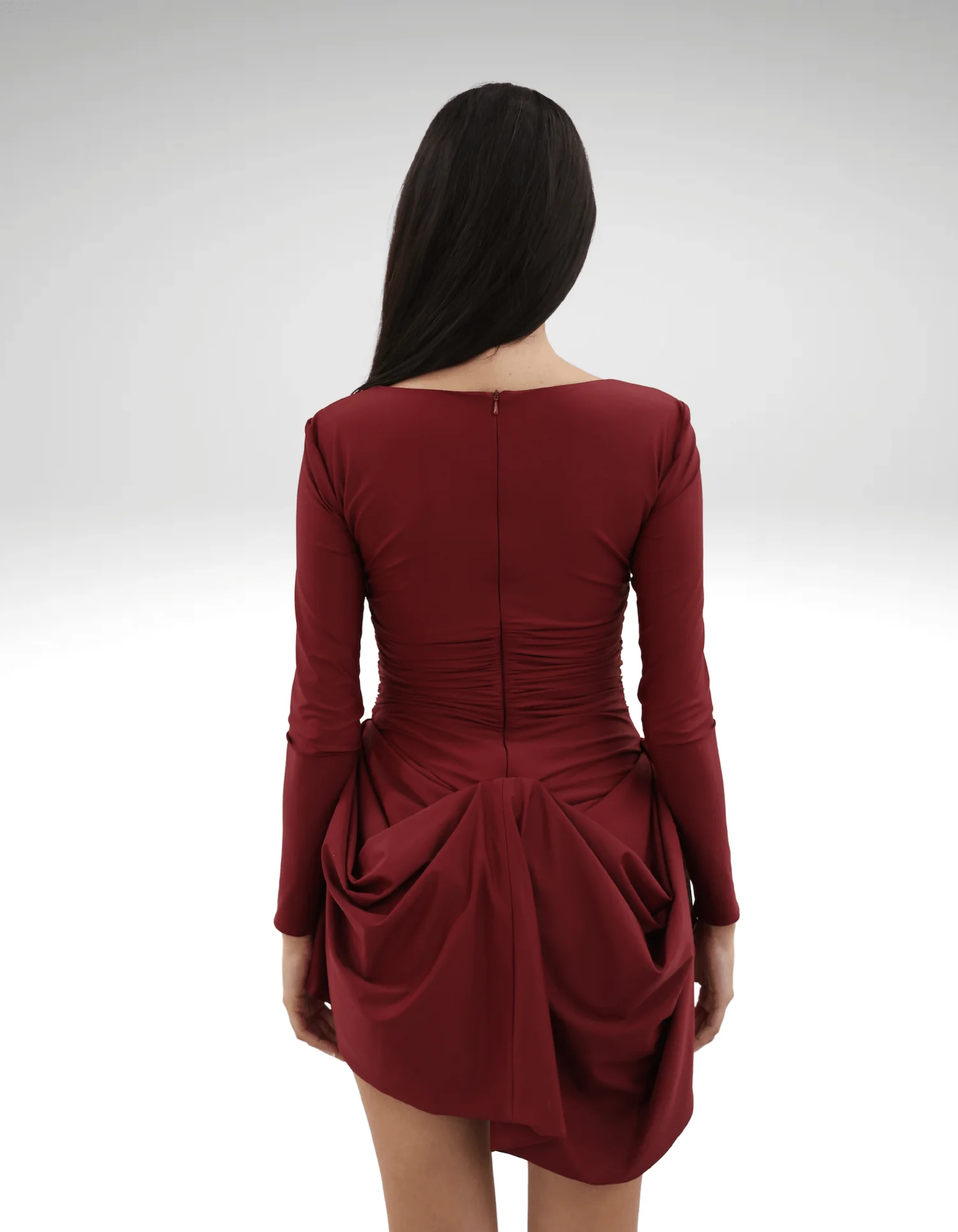 Maet Kilah Mini Dress - Red - Image 6