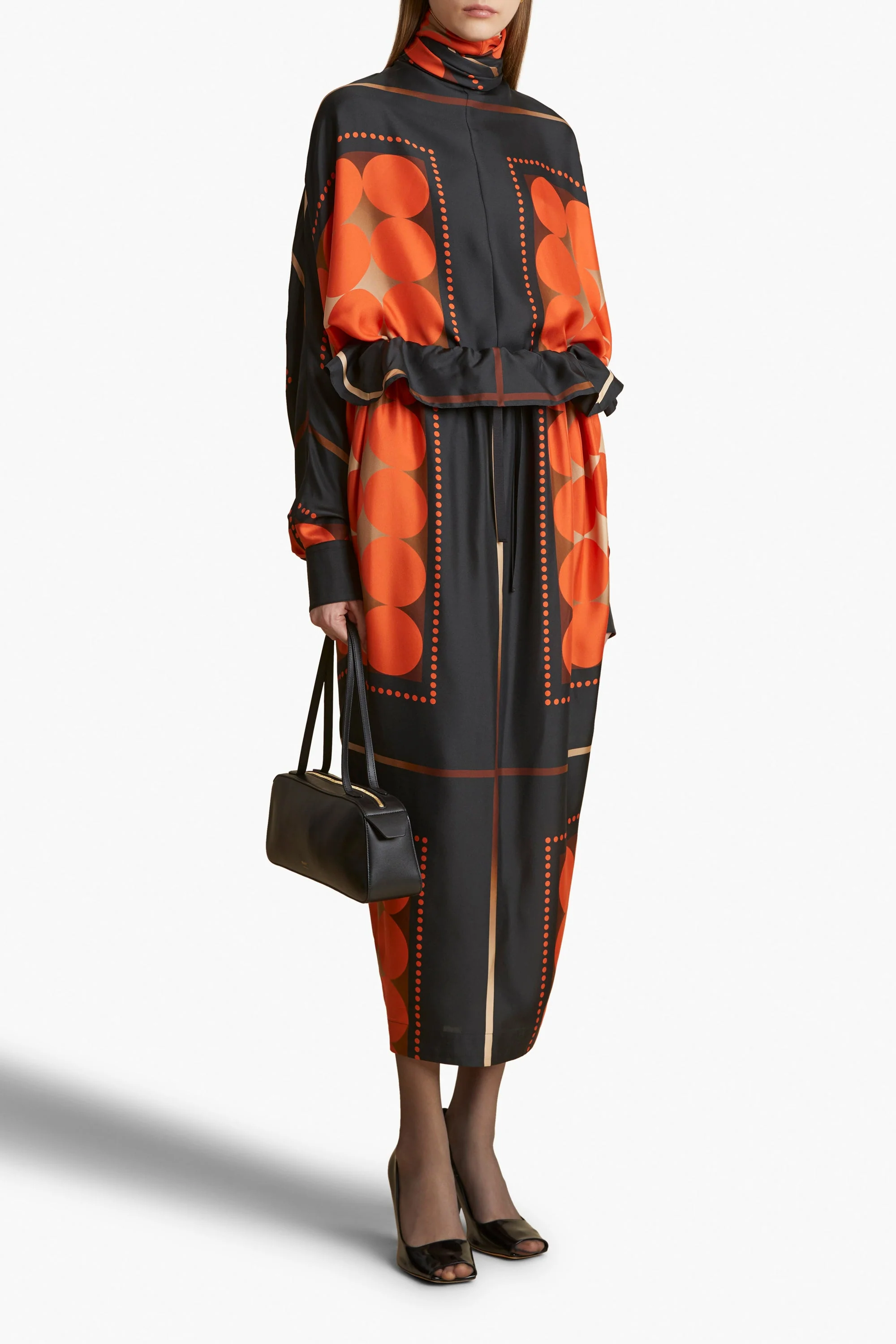 khaite BEX TOP - Orange Multi - Image 4