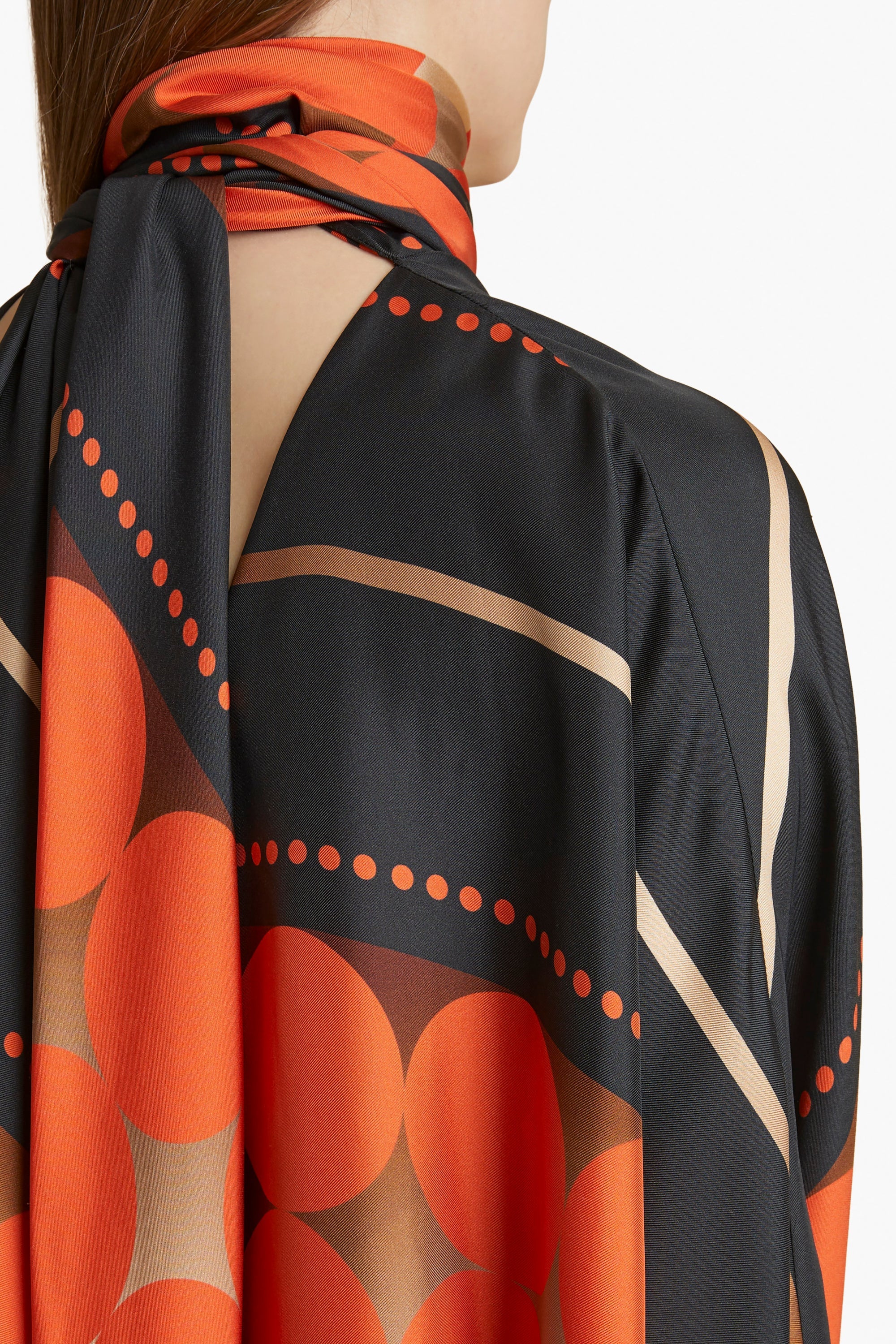 khaite BEX TOP - Orange Multi - Image 6