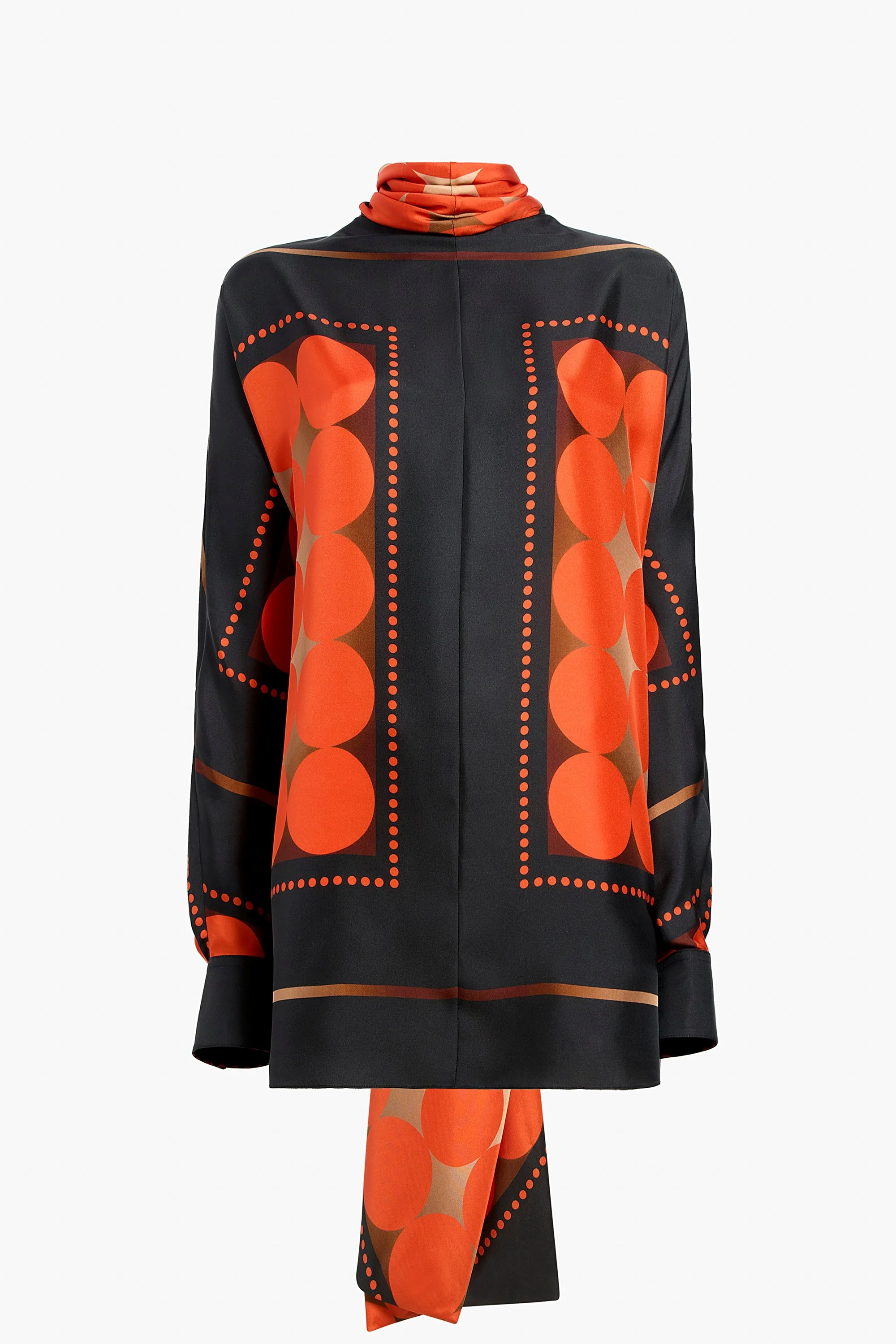 khaite BEX TOP - Orange Multi - Image 7