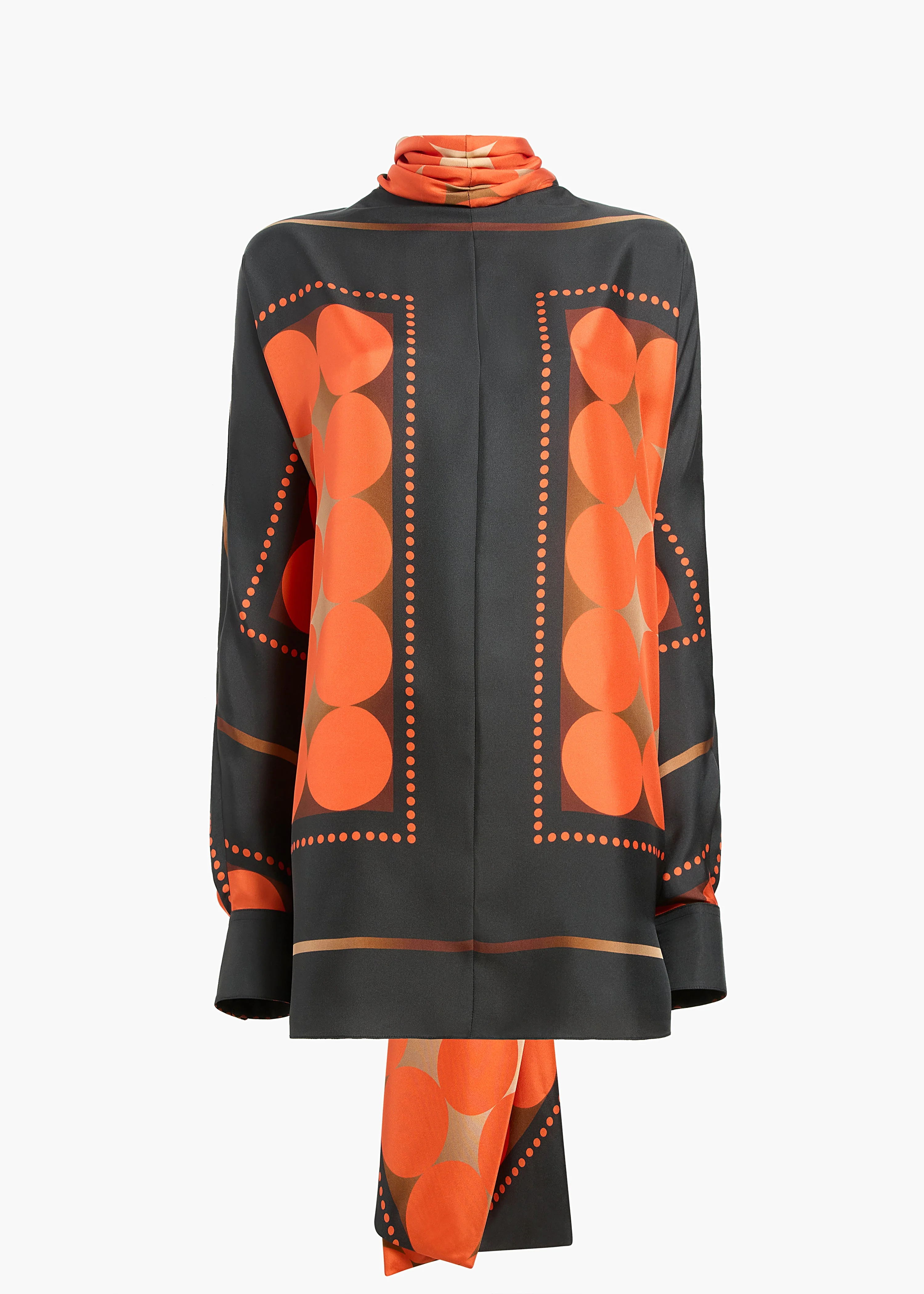 khaite BEX TOP - Orange Multi - Image 8