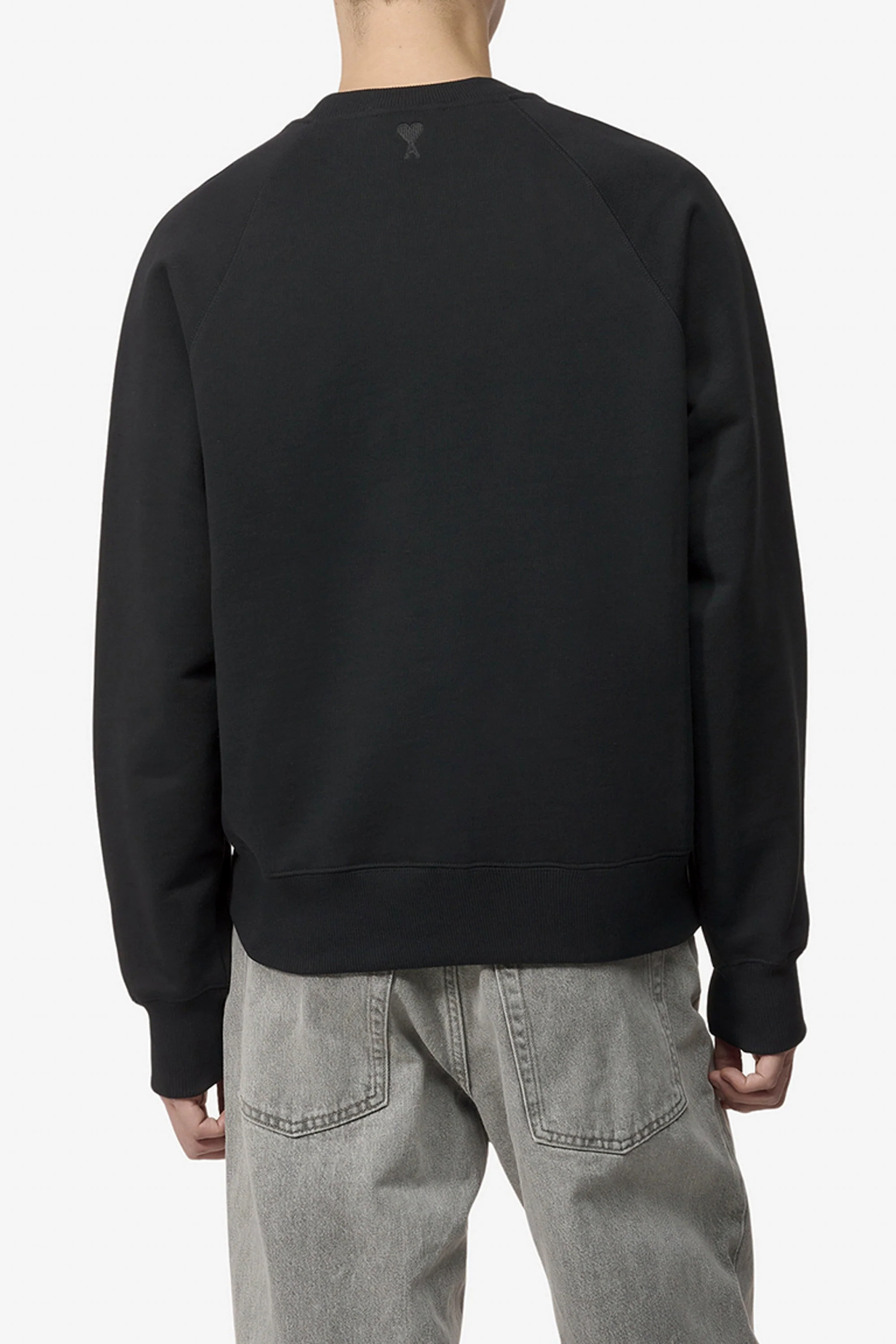 AMI SWEATSHIRT - BLACK/ANTIQUE CLAY - Image 4