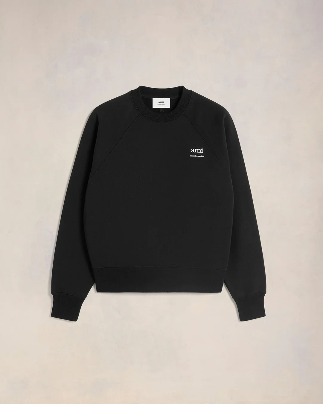 AMI SWEATSHIRT - BLACK/ANTIQUE CLAY - Image 6