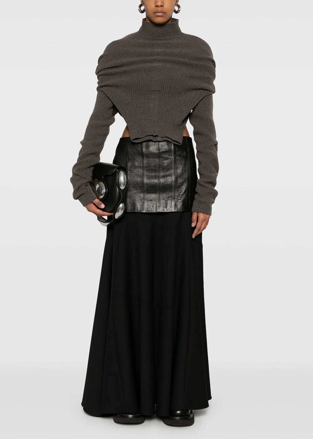Rick Owens Headon DBL Lupetto Sweater - Dust - Image 2