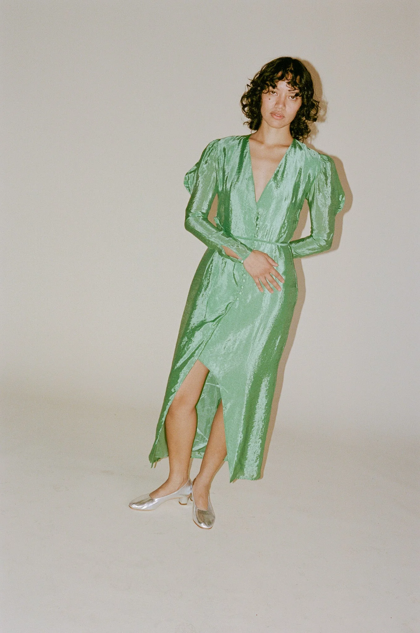 Rejina Pyo Remi Dress - Jade - Image 4