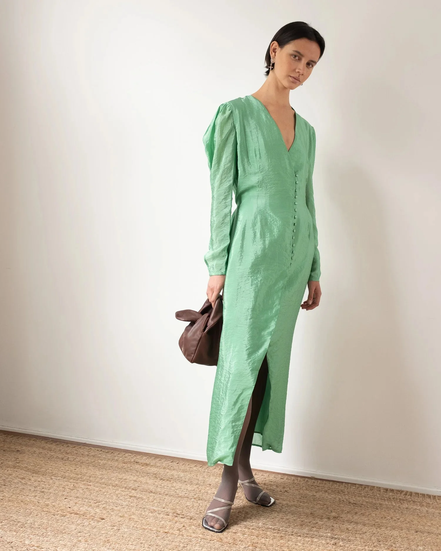 Rejina Pyo Remi Dress - Jade - Image 8