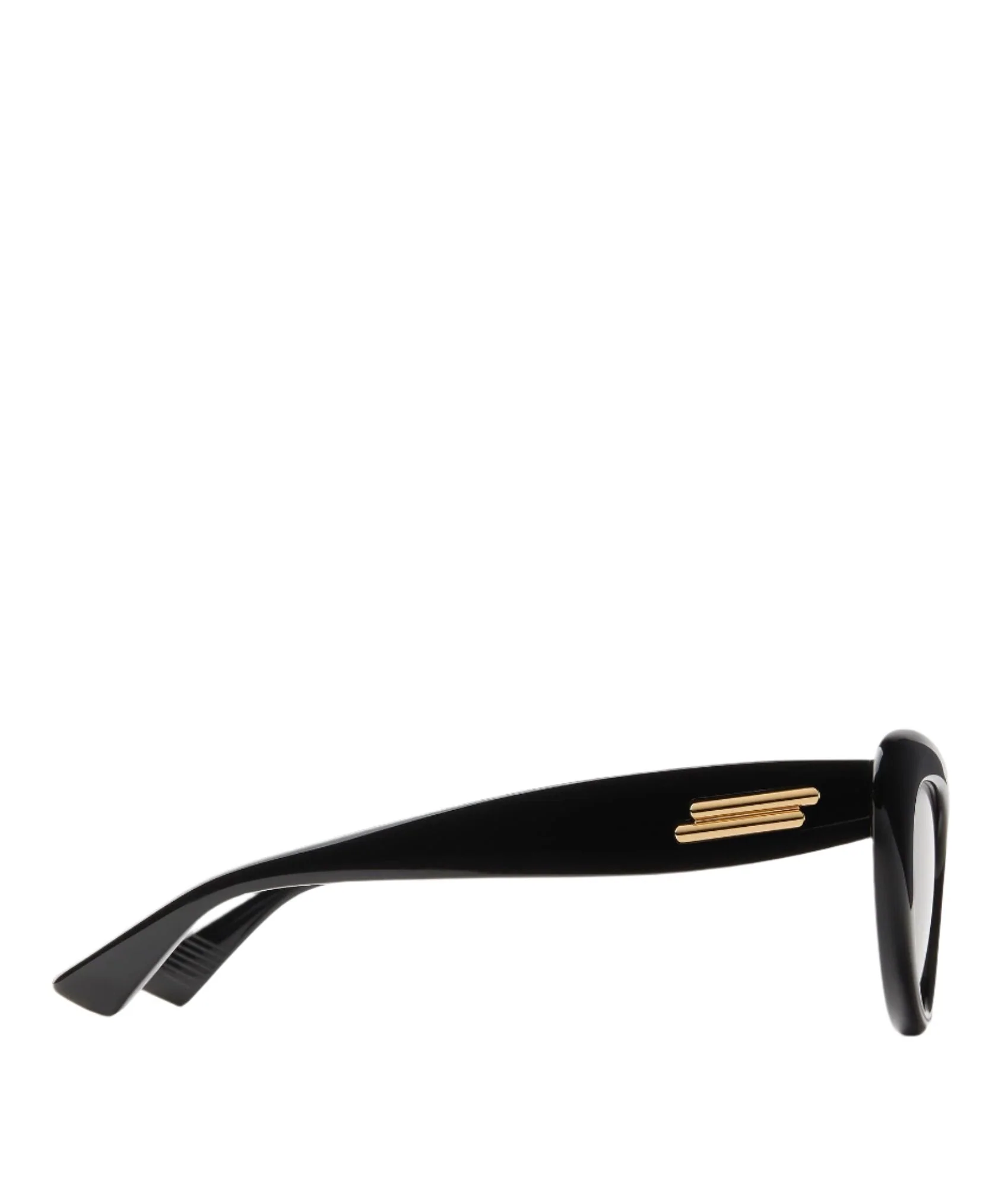 BOTTEGA VENETA Bombe Cat Eye Sunglasses - Black/Grey - Image 2