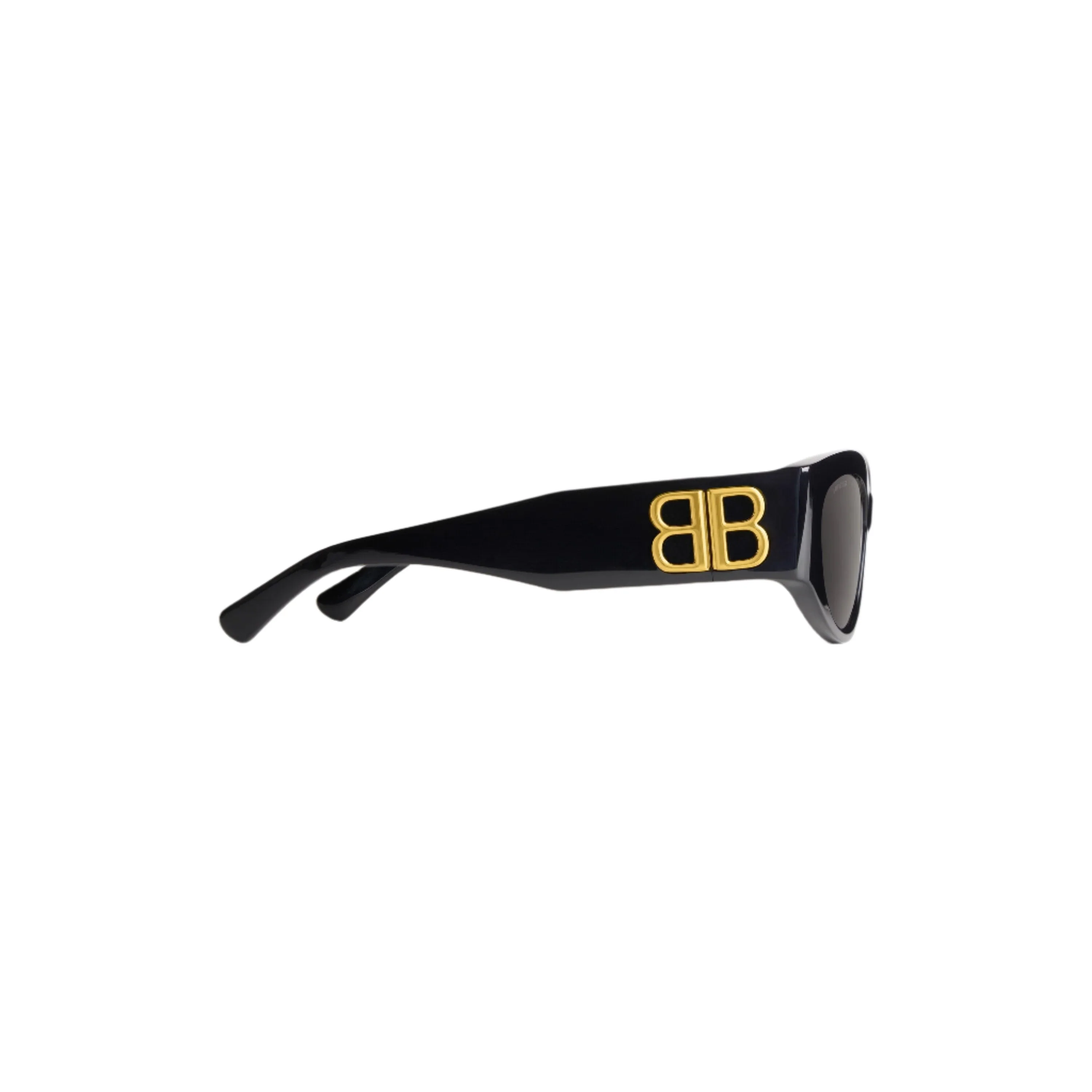 Balenciaga Bossy Round Af Sunglasses - Black - Image 2
