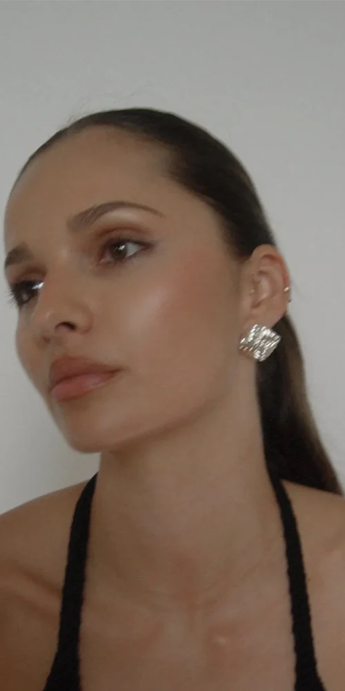 Heaven Mayhem Wind Earrings - Silver - Image 4