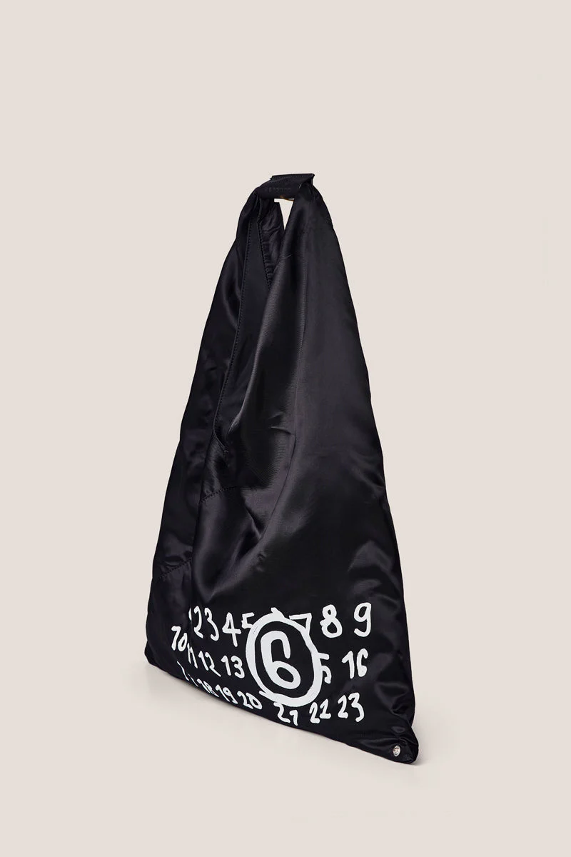 MM6 Maison Margiela Classic Japanese Logo-print Tote Bag - Forest Green - Image 3
