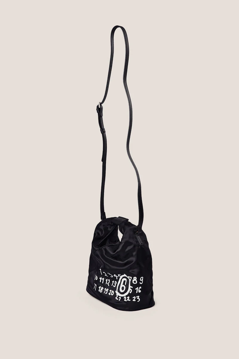 MM6 Maison Margiela Japanese Logo-print Crossbody Bag - Black - Image 3