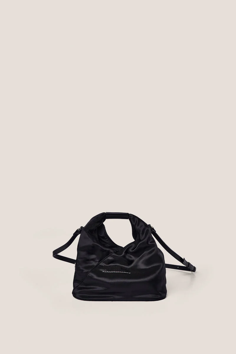 MM6 Maison Margiela Japanese Logo-print Crossbody Bag - Black - Image 4