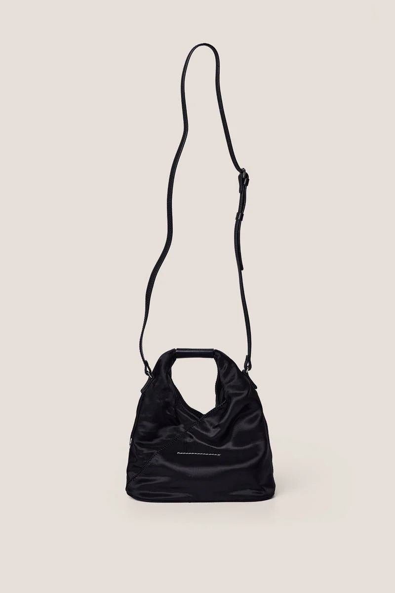 MM6 Maison Margiela Japanese Logo-print Crossbody Bag - Black - Image 5