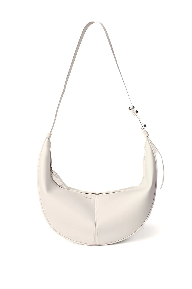Proenza Schouler Slide Leather Shoulder Bag - White - Image 5