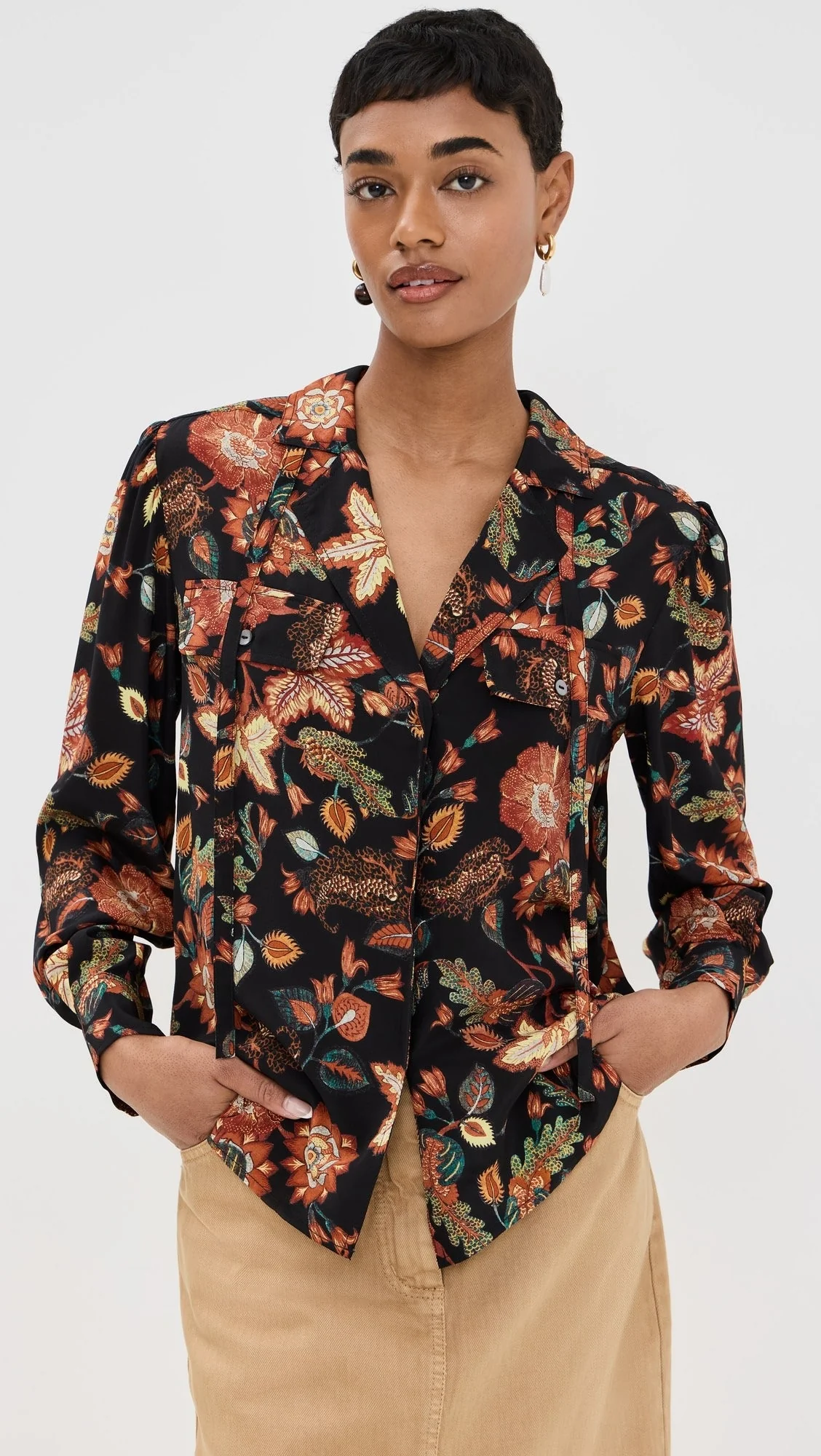 Ulla Johnson Florian Blouse - Hellebore - Image 2