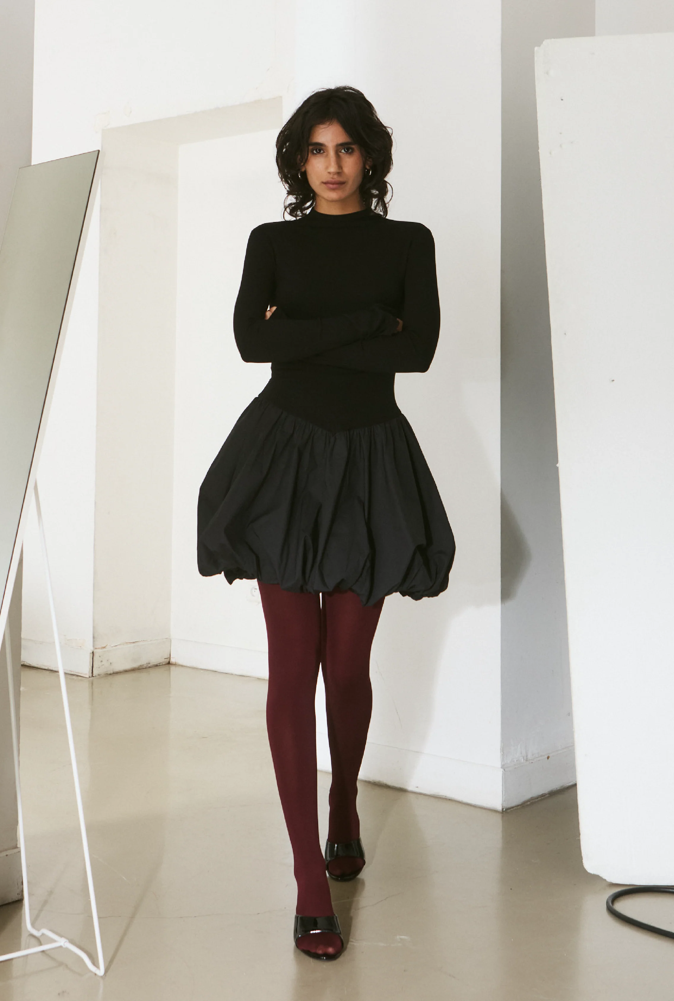 Saemdi Cloud Dress - Black - Image 2