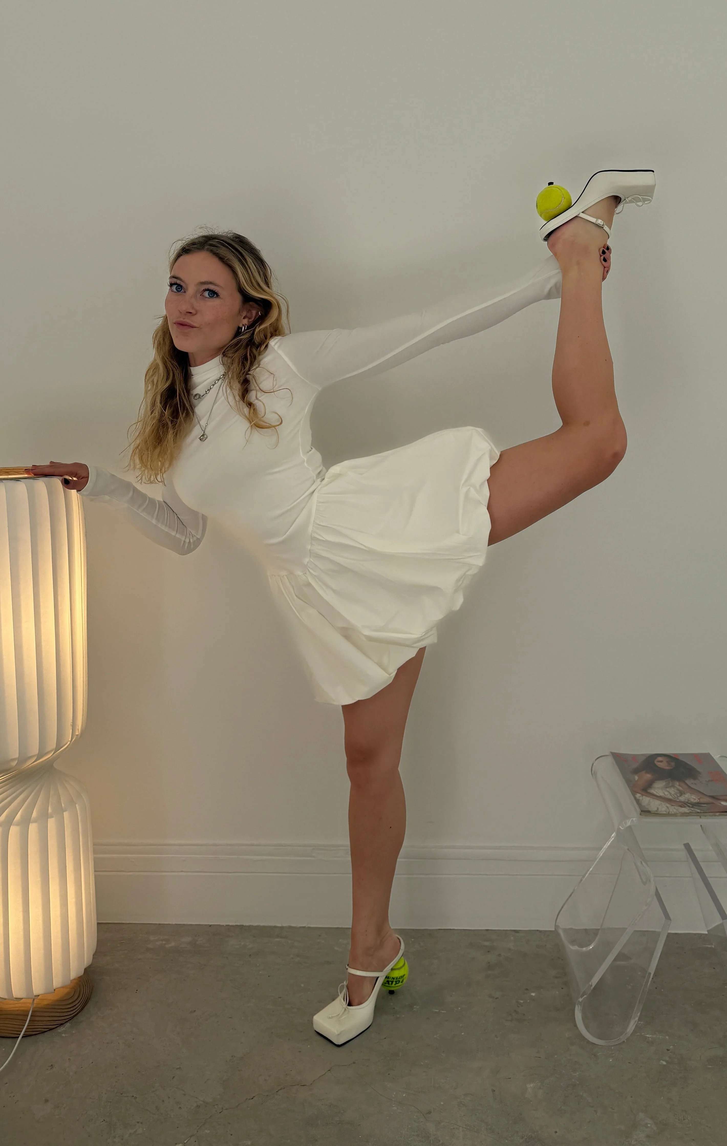 Saemdi Cloud Dress - Ivory - Image 6
