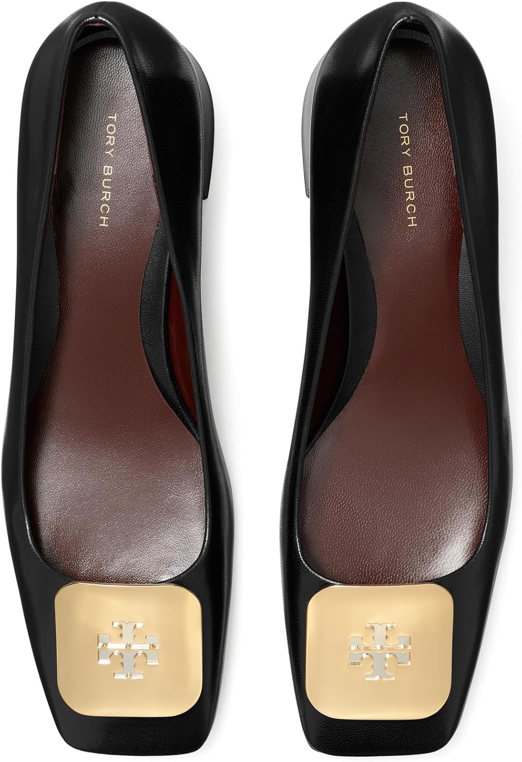 Tory Burch Georgia Leather Pump - Perfect Black - Image 2