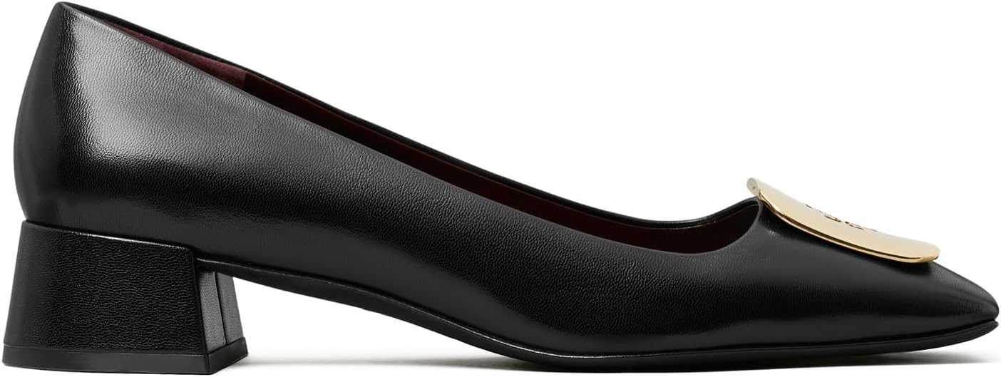 Tory Burch Georgia Leather Pump - Perfect Black - Image 3