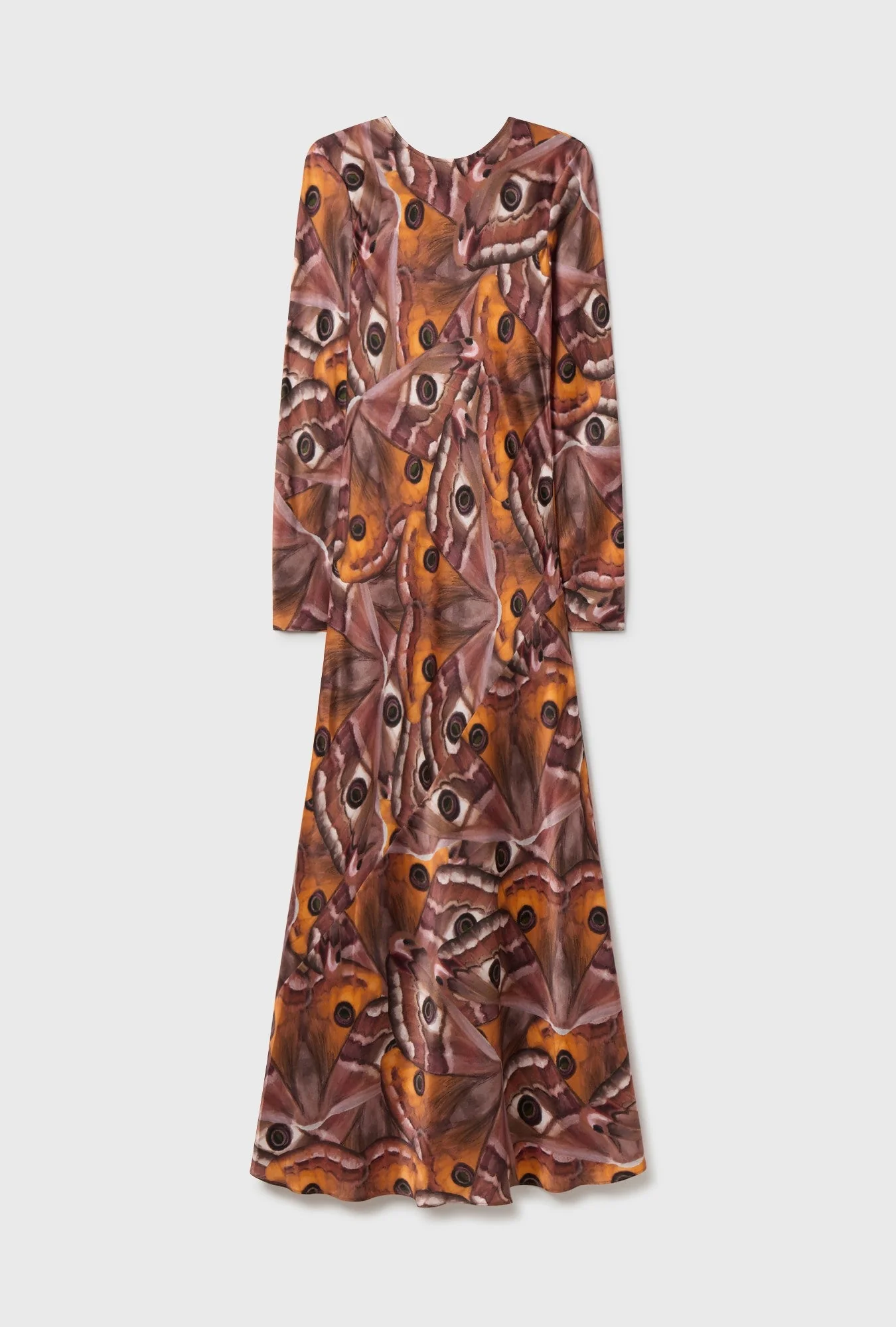 Silk Laundry Full Sleeve Bias Dress - Wingspan - Image 2