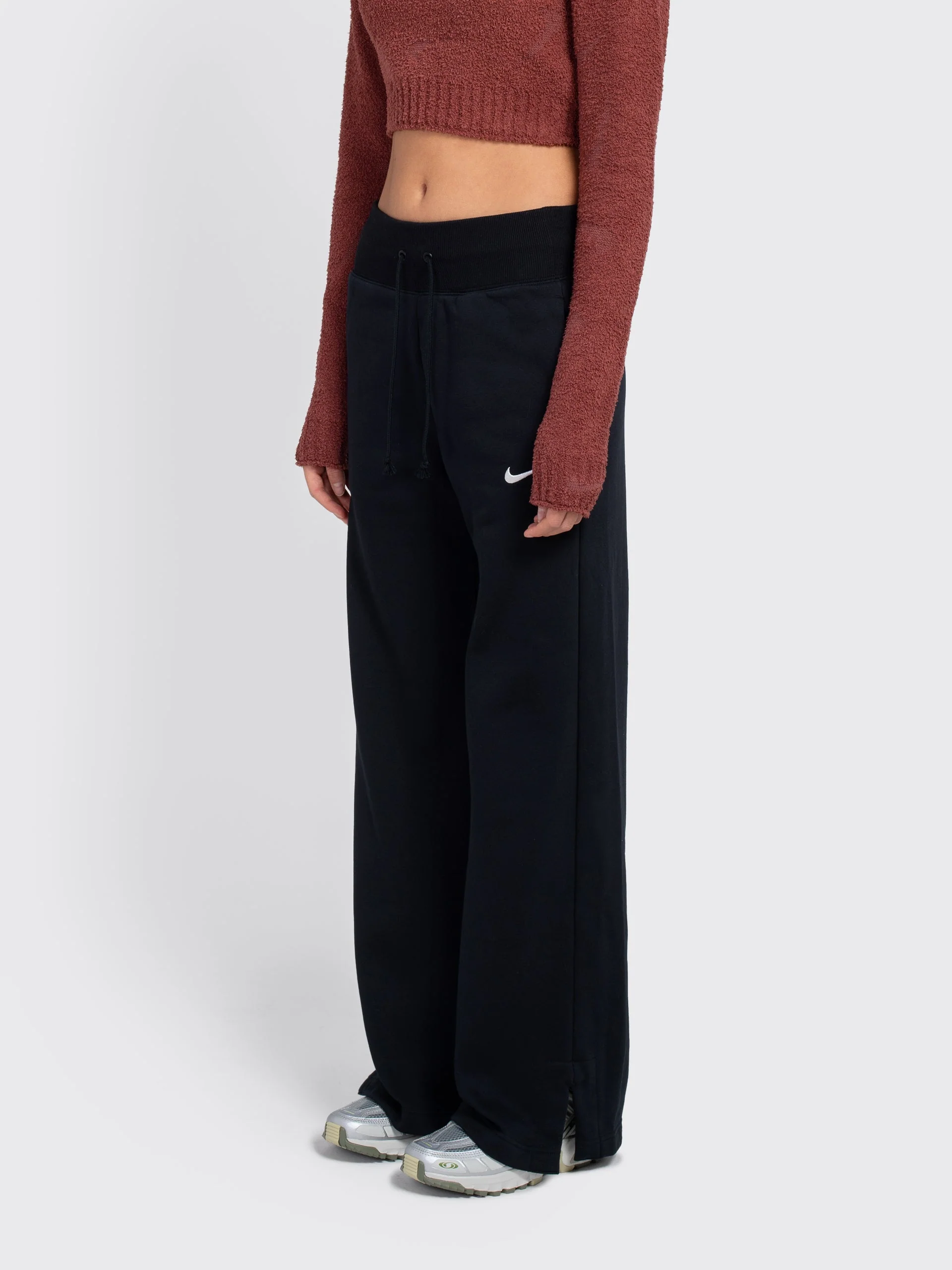 Nike Sportswear Phoenix Fleece - Black/Sail - Image 2