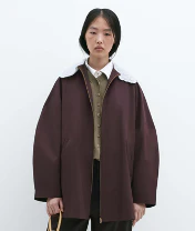 Cordera Crochet Jacket - Burgundy - Image 6