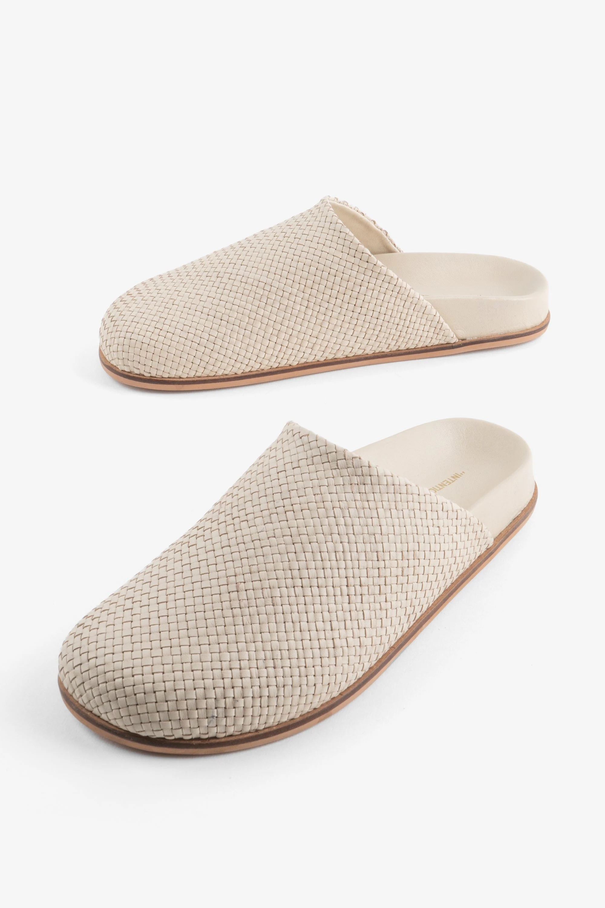 INTENTIONALLY __________. AGATHA WOVEN SLIP ON MULE - Image 3