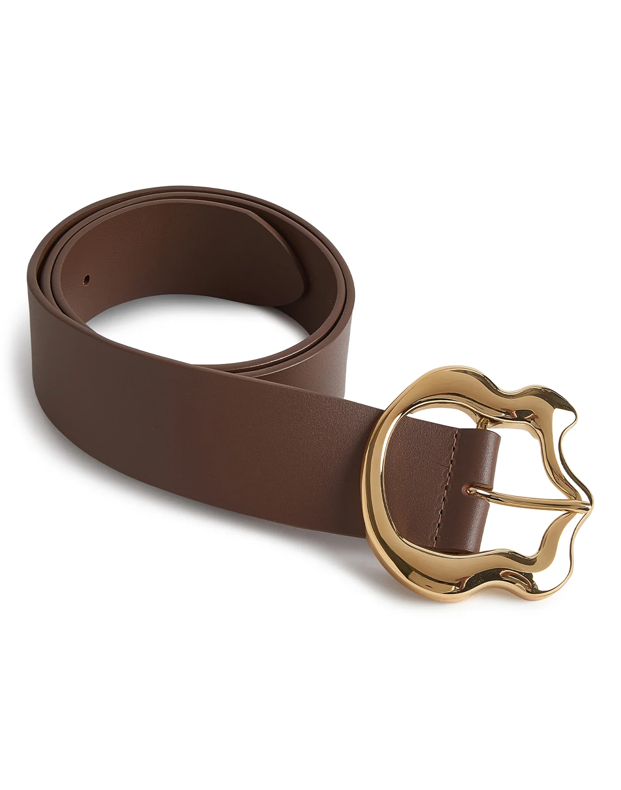 Cynthia Rowley Signature Buckle Belt - Brown