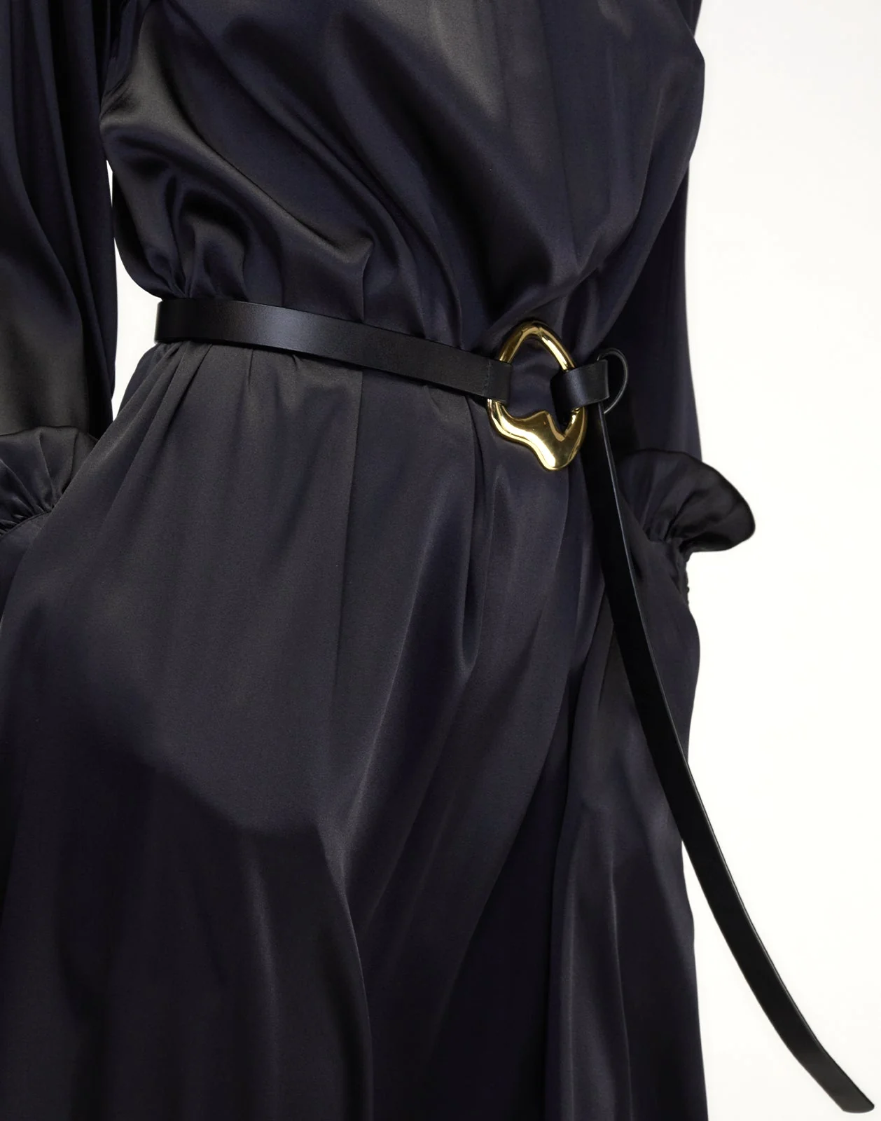 Cynthia Rowley Signature Tie Belt - Black - Image 3
