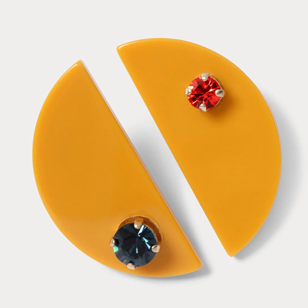 Rachel Comey Priori Earrings - Yellow - Image 2