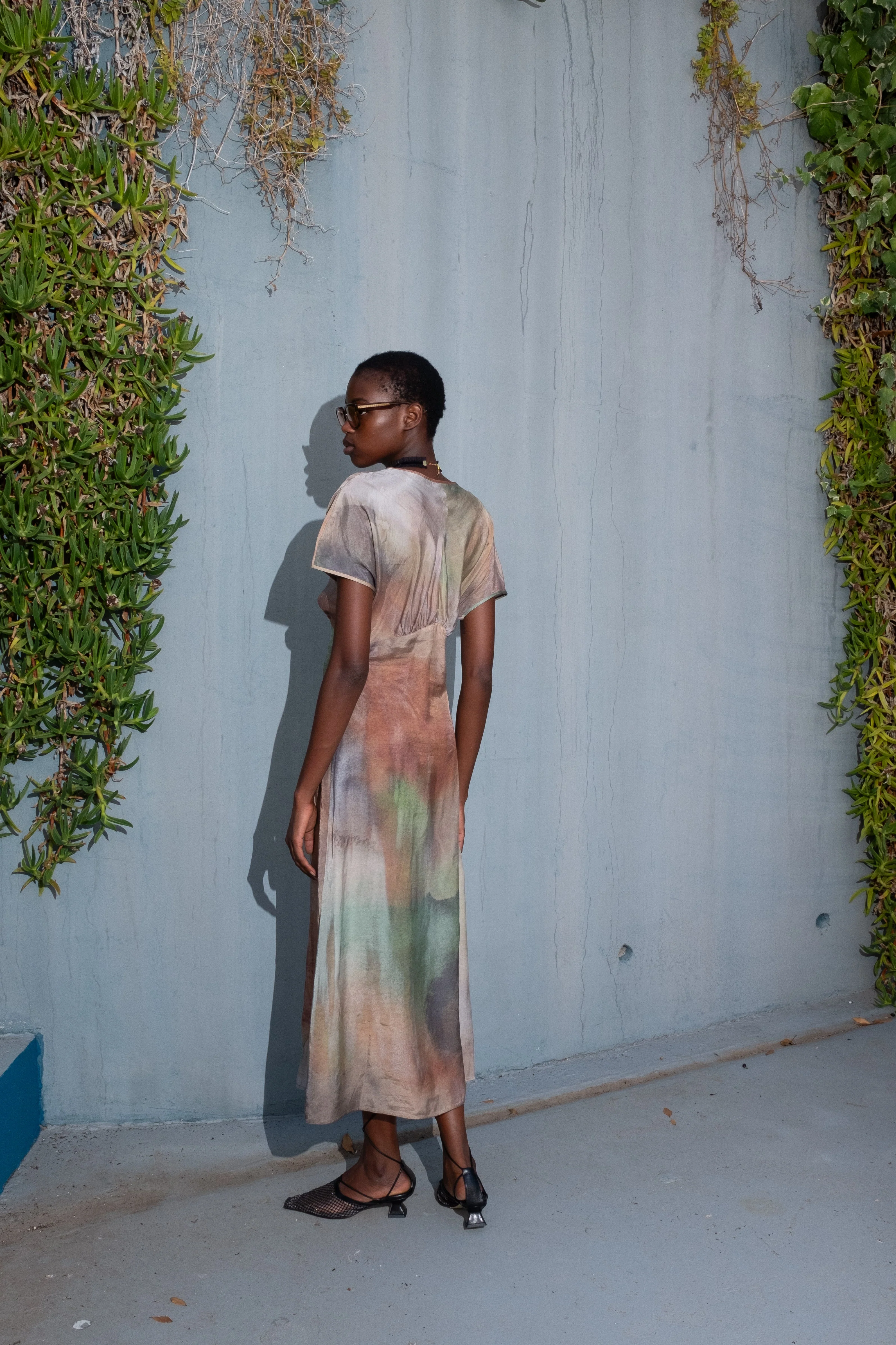 Untitled in Motion Mylon Dress - Naiad - Image 2