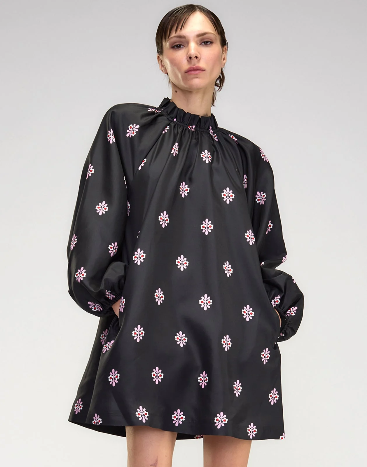 Cynthia Rowley Second Nature Silk Taffeta Dress