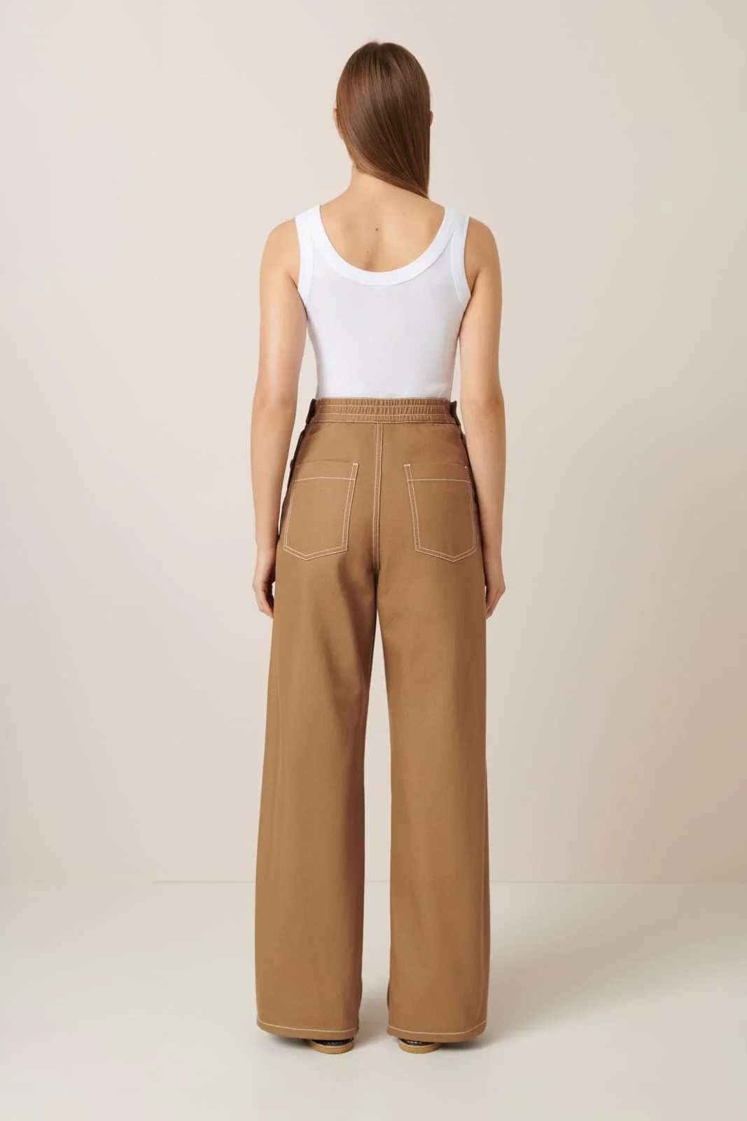 Kowtow Dungaree Jeans - Earth - Image 4