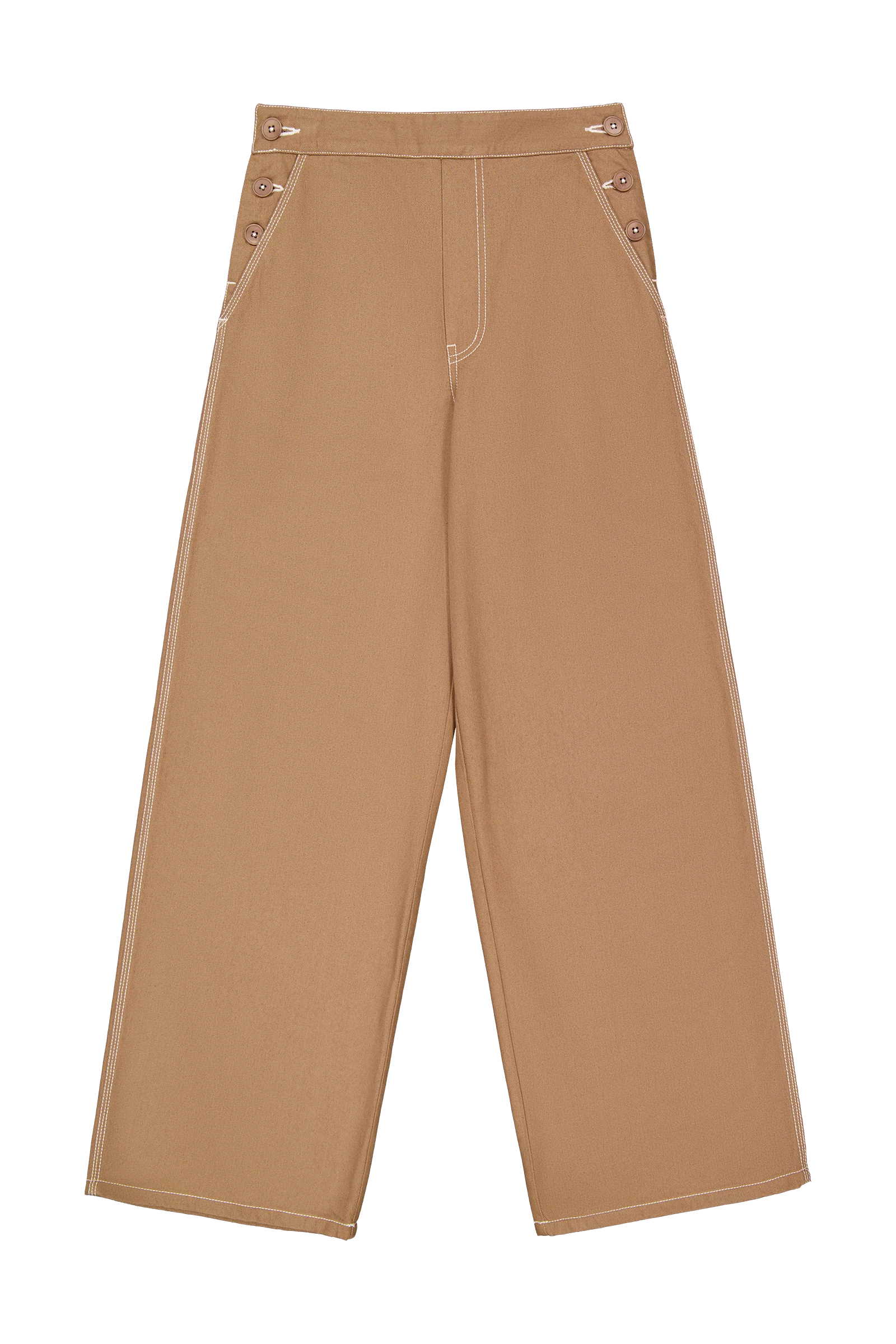 Kowtow Dungaree Jeans - Earth - Image 5