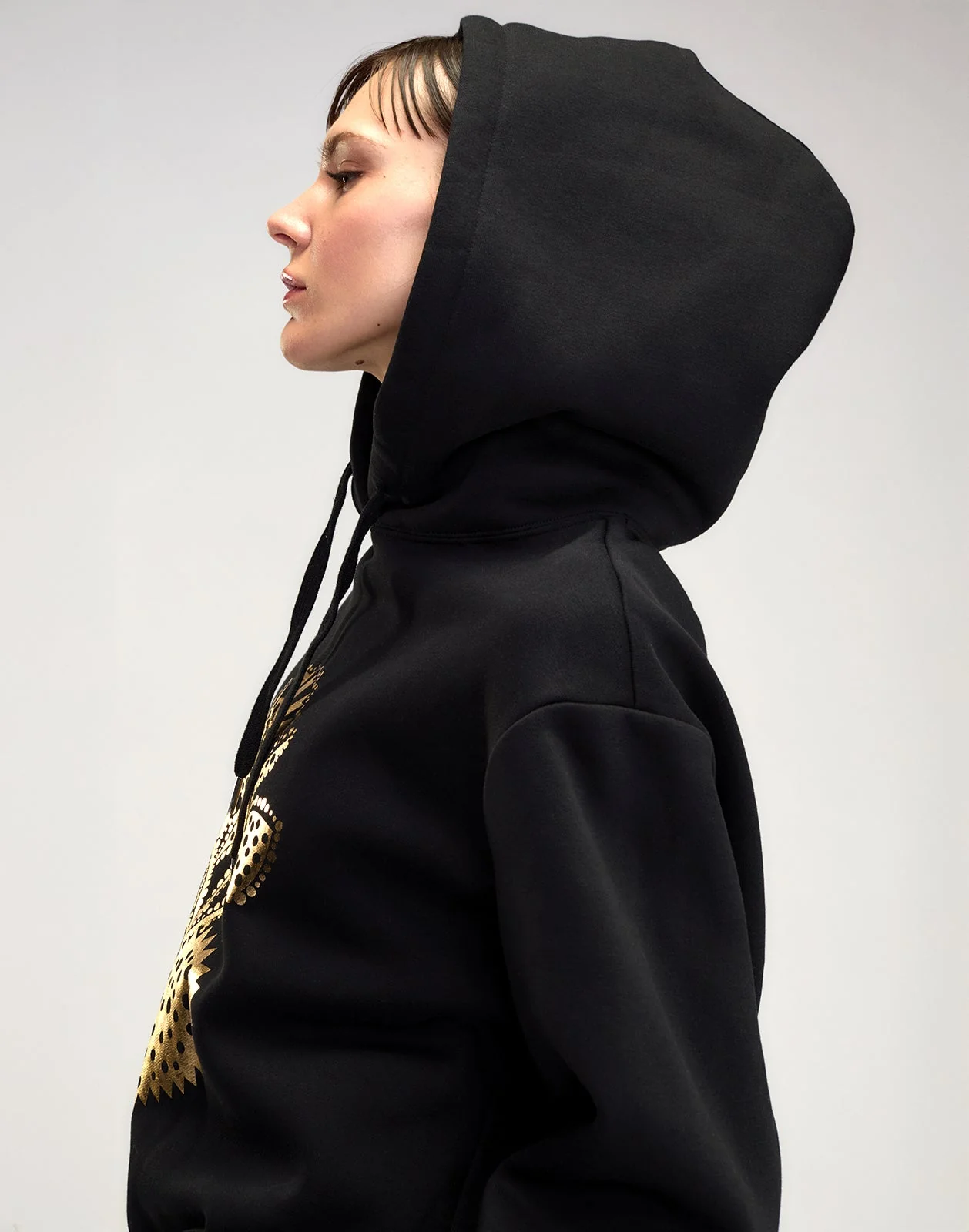 Cynthia Rowley Heart of Gold Sweatshirt - Black - Image 5