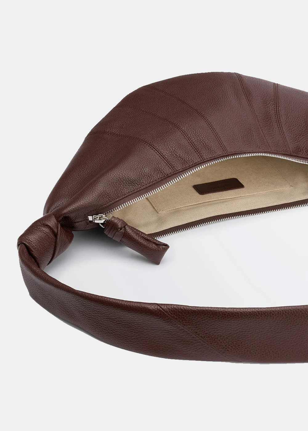 Lemaire Medium Croissant Bag - Roasted Pecan - Image 5