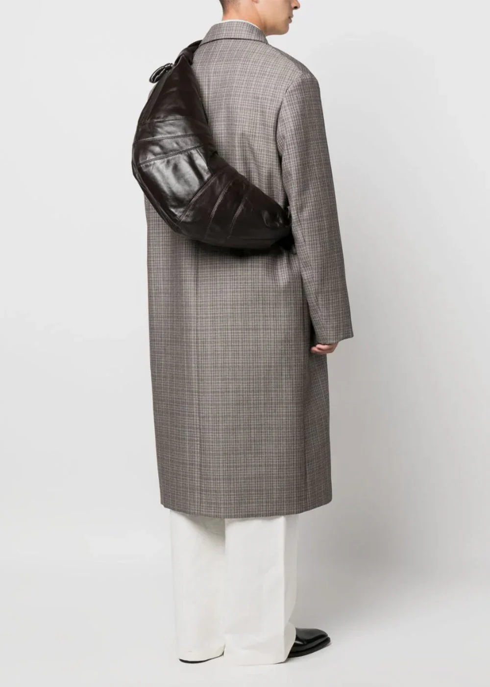 Lemaire Large Croissant Bag - Dark Chocolate - Image 2