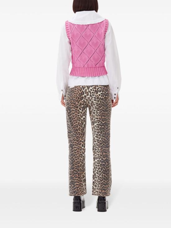 Ganni Sweater - Rose Violet - Image 4