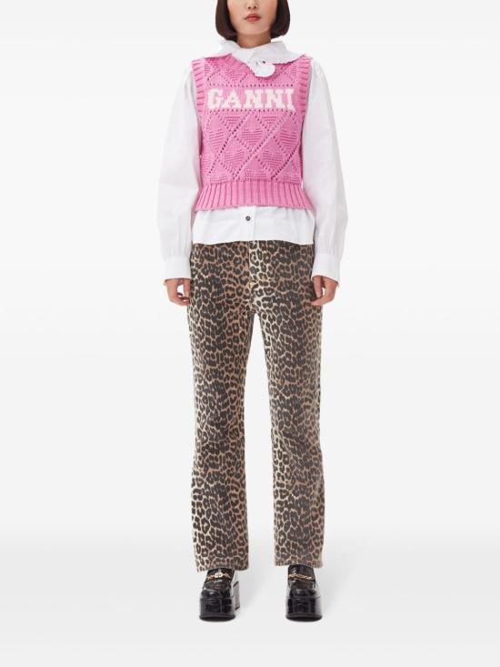 Ganni Sweater - Rose Violet - Image 6