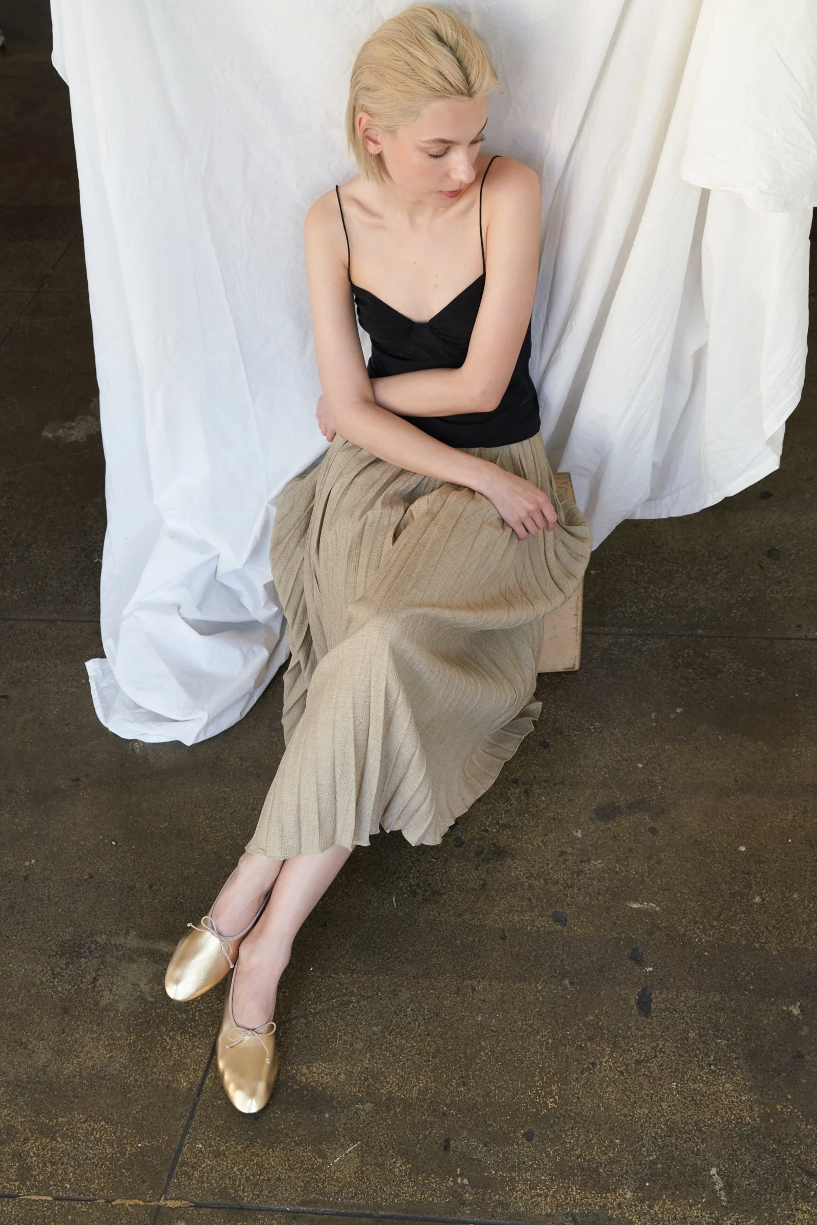 About Arianne Mila Ballet Flat - Gold - Image 3